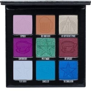 Jeffree Star cosmetics mini controversy by Shane Dawson eyeshadow collection New